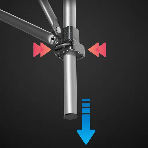 Складаний подвійний стіл BRS-Z32 - фото 6