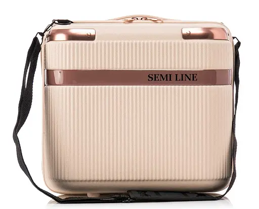 Бьюті-кейс Semi Line 16L Ecru (T5669-1) (DAS302661) - фото 3