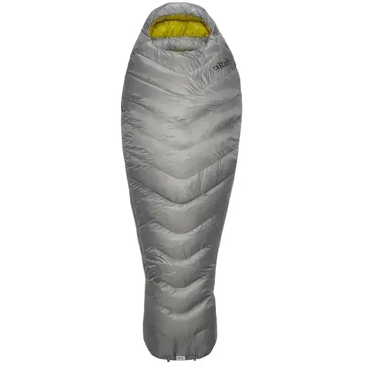 Спальник Rab Mythic 600 Regular Cloud Grey L лівий (1033-RB QSI-46-CLO-REG-LZ)