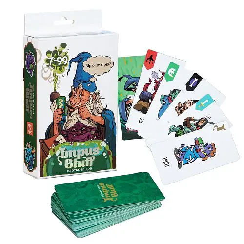 Карточная игра "Impus Bluff" 30761 Strateg (4820220562388) - фото 1