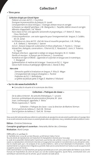 Collection F. Lire et comprendre en français langue étrangère - фото 3
