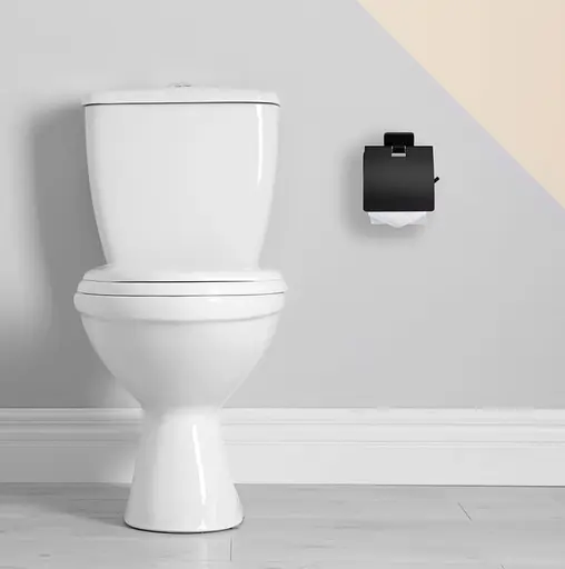 Тримач туалетного паперу Rea Oste 5 black black REA-80045 Чорний - фото 5