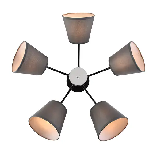 Декоративная люстра VALESO V XA1459/5 BK+CR - фото 3