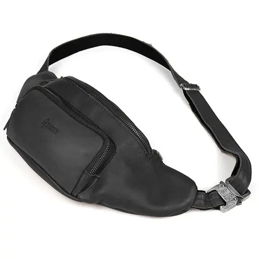 Шкіряна бананка Tarwa 14х36х8 см sum0025637 - фото 10