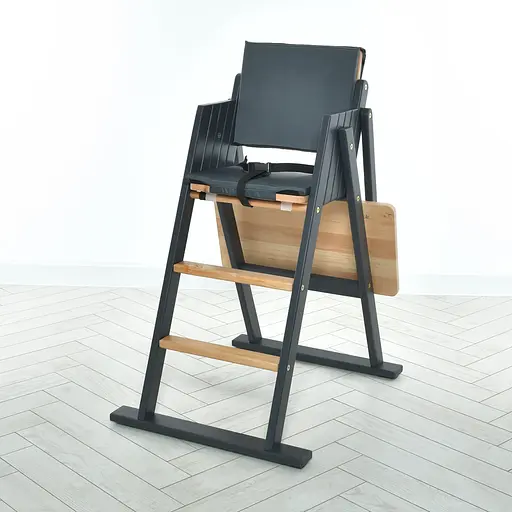 Стільчик для годування El Camino Step up 01-01 до 50 кг, графіт - фото 2