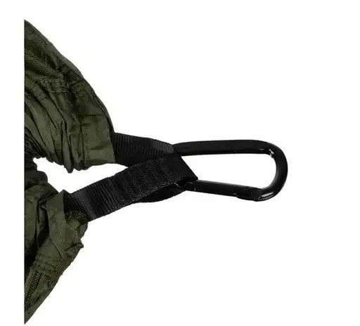 Туристичний гамак з тентом та москітною сіткою TRIZAND 25364 260×140 см вантажопідйомність 250 кг - фото 8