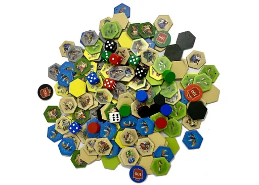 Настольная игра Lelekan Замки Бургундии: Юбилейное издание (The Castles of Burgundy: 20TH Anniversary) (укр.) (ЗБ5498) - фото 4