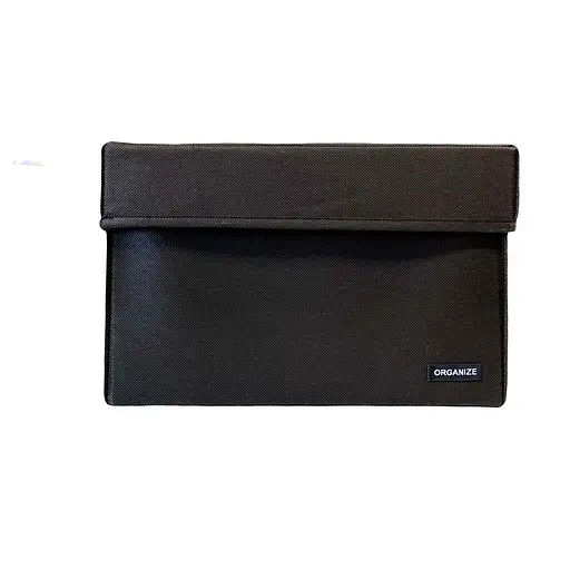 Короб для игрушек и настольных игр L с крышкой - 30*30*20 см (черный) - фото 5