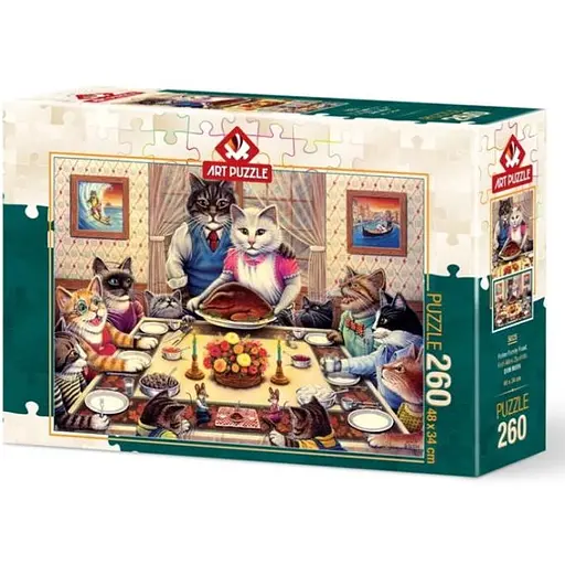 Пазл Art Puzzle Кошачий пир 260 эл. (5025)