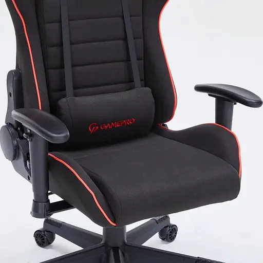 Ігрове крісло GamePro GC575FB Black Red Fabric (GC575FB) - фото 7