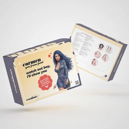 Секс-лялька Crushious Carmen, 155 см (тілесний) - фото 9