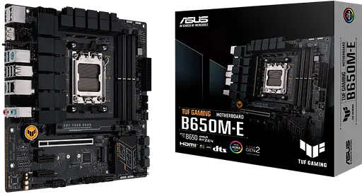 Материнская плата Asus B650M-E TUF Gaming Socket AM5 (TUF GAMING B650M-E) Б/У - фото 1