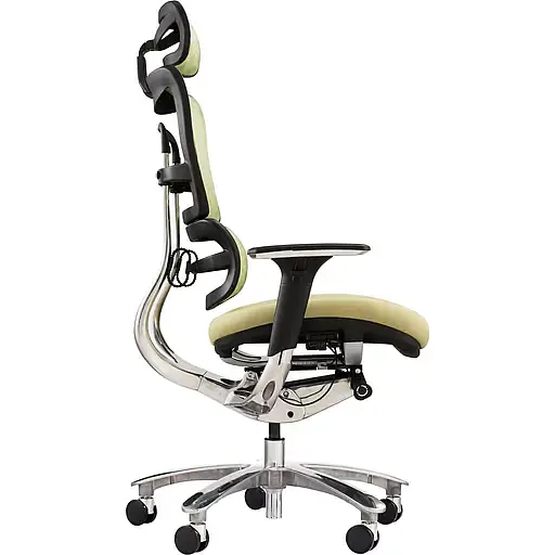 Офисное кресло GT Racer X-801A (W-54 B-44), зеленое (X-801A Green (W-54 B-44)) - фото 3