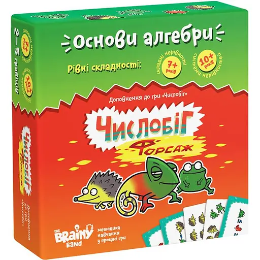 Настольная игра The Brainy Band Турбосчет Форсаж (укр.) (УКР007) - фото 1