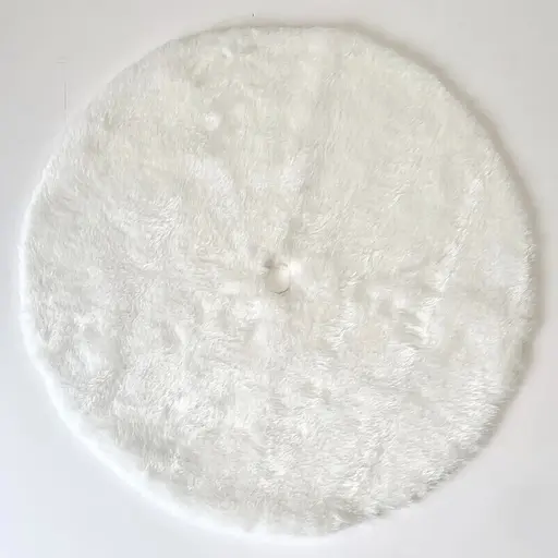 Килимок-спідниця під ялинку Hvoya 70 см білий