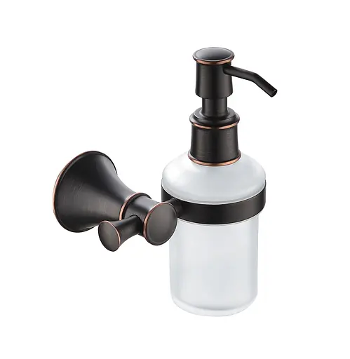 Дозатор для рідкого мила Imprese Podzima Zrala ZMK02170831, Чорний - фото 1