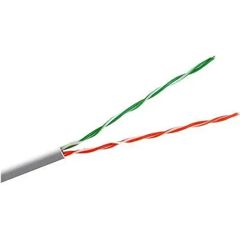 Кабель UTP CCA для внутрішньої прокладки 2x2x0.50 мм Atcom Standard бухта 305 м (7944)