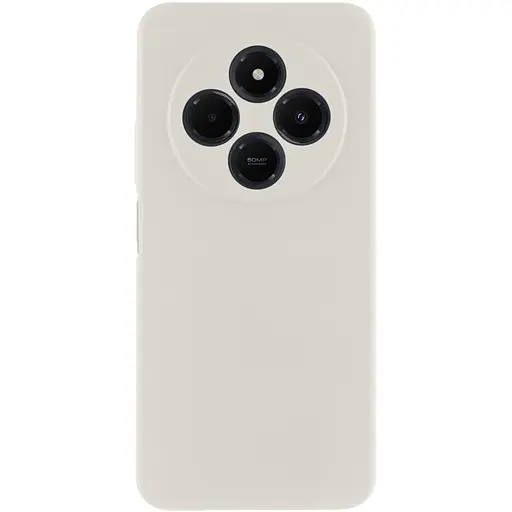 Чехол Lakshmi Silicone Cover Full Camera AAA для Xiaomi Redmi 14C/Poco C75 Белый/White - фото 1