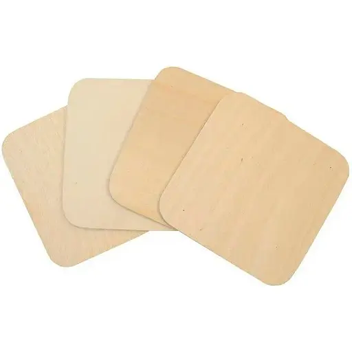 Набір підставок під чашки Rosa Talent фанера 4 шт