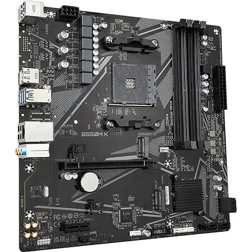 Материнская плата Gigabyte B550M K Socket AM4 - фото 3