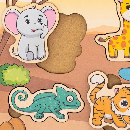 Пазл-сортер GoodPlay Тропіки (PS-4-022) - фото 4