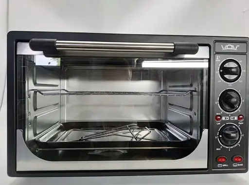 Електродуховка VOV Veohp 30L 1700Вт з 2 конфорками + лоток для піци - фото 2