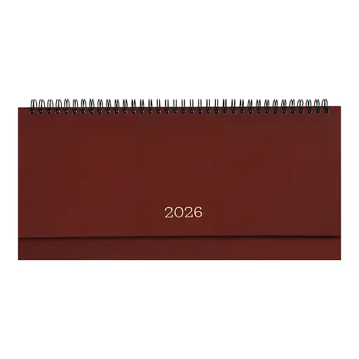 Планінг датований Buromax Monochrome 2026 бордовий (BM.2495-13)