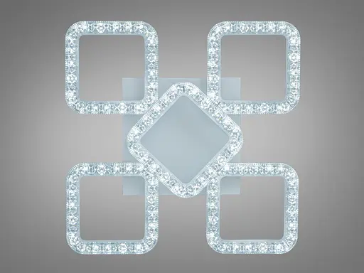 Стельова LED люстра Romin біла 74W - фото 3