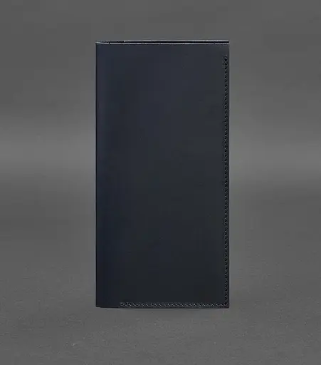 Кожаный тревел-кейс 3.1 темно-синий Crazy Horse - фото 1