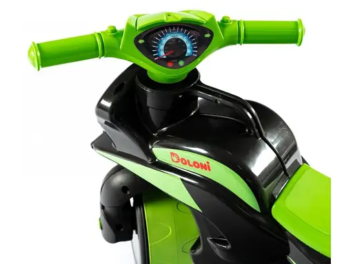 Мотоцикл - толокар Doloni Toys черный - фото 4