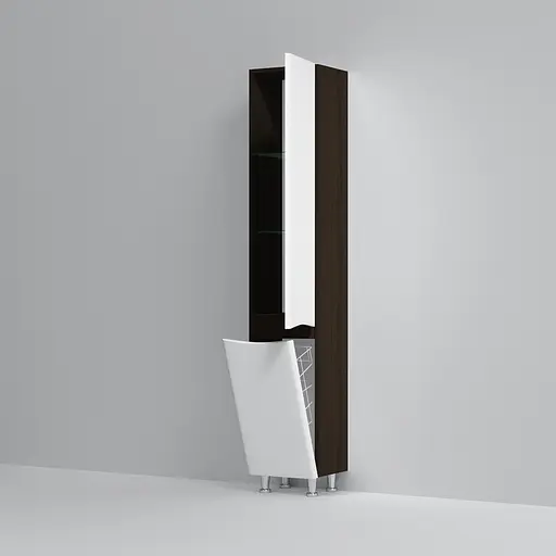 Пенал напольный AM.PM Like 36 см правосторонний с корзиной M80CSR0361VF38 - фото 5