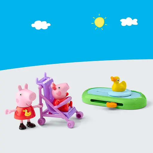Ігровий набір Peppa Pig Моменти з Пеппою Сестрички на прогулянці (G0528) - фото 4