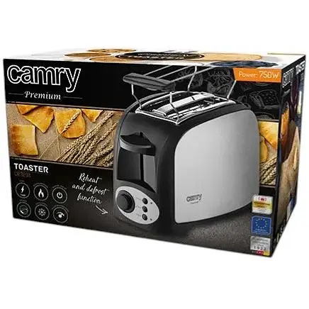 Тостер Camry CR 3208 на 2 скибочки, потужність 750 Вт - фото 8