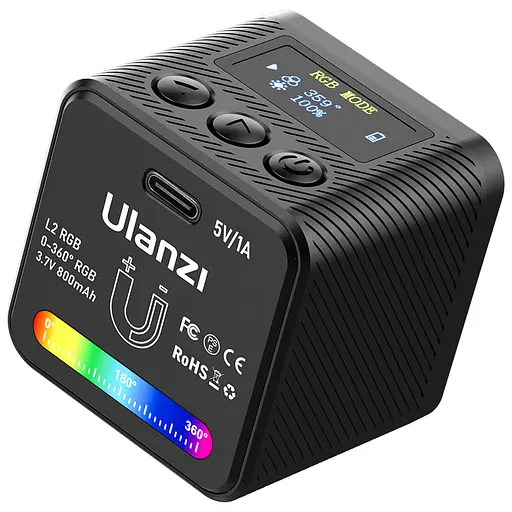 Видеосвет Ulanzi Vijim RGB COB VEDIO LIGHT (UV-2878 L2 RGB) - фото 3