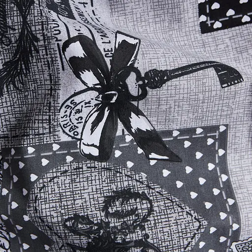 Комплект постельного белья Moon&Star Бязь Gold Люкс Vintage Keys Семейный 143х210х2 наволочки 4х50х70 - фото 4