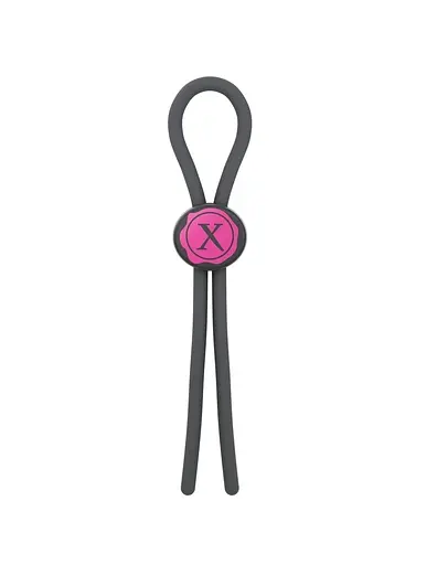 Эрекционное кольцо-лассо Dorcel 28.5 см черный - фото 2