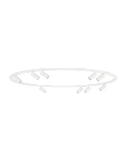 Люстра Nowodvorski 11951 Fourty Round GU10 R35 9x10W IP20 біла - фото 4