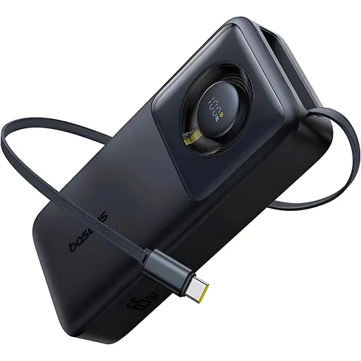 Зовнішній акумулятор Baseus Free2Pull 20000mAh 65W Cosmic Black (P10073700123-00) [151738]