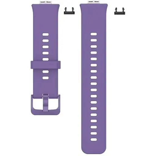 Ремешок DK для Huawei Watch Fit / Fit SE Silicone Sport Full Light Classic (viola) - фото 4
