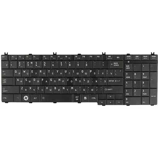 Клавіатура Toshiba C660D/C670/L650/L650D/L655 ОРИГІНАЛ RuS (A2293)