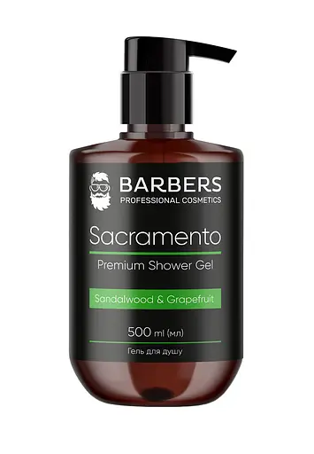 Гель для душу Sacramento Barbers 500 мл - фото 1