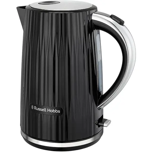 Russell Hobbs Электрочайник Eden, 1.7л, нержавеющая сталь, пластик, черный