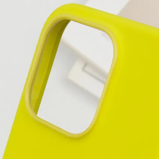 Чехол Epik Silicone case AAA с Magsafe и анимационной кнопкой для Apple iPhone 16 Pro Max 6.9 Star Fruit - фото 7