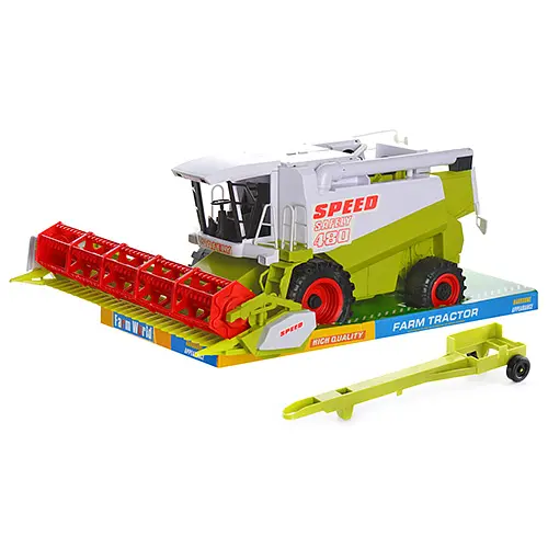 Комбайн 9115 инерционный, 36-17,5-16,5см, подвижные детали, в слюде, 42-24,5-20см (6903107958011) - фото 1