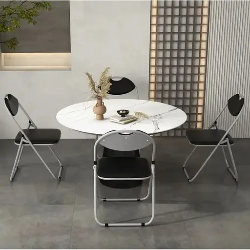 Комплект стульев складных Costway Moro с переносной ручкой 4 штуки - фото 5