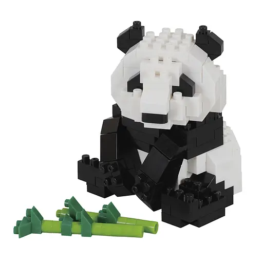 Конструктор Nanoblock Большая панда 220 элементов (124115) - фото 2