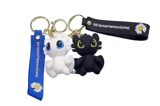 Брелок З 68168 Toothless Dragons (6900067681683) МІКС - фото 1