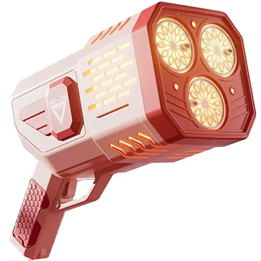 Пістолет з мильними бульбашками SHT 333-16 на 36 отворів + 2xbottle 150ml Pink