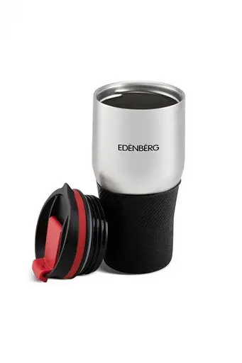 Термокружка Edenberg EB-631-Black 380 мл черная - фото 2