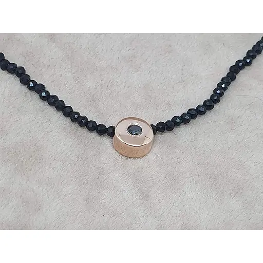 Намисто Tango з агата з золотими вставками. 869316/40 - фото 2